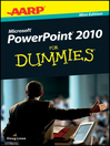 AARP PowerPoint 2010 For Dummies (eBook)